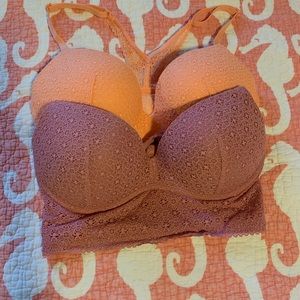 Body by Victoria Padded No Wire Racer Back Bras